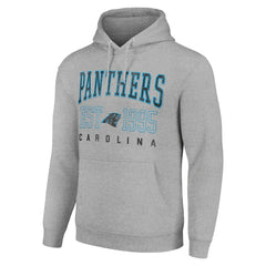 Starter Unisex Throwback Logo Pullover Hoodie - Carolina Panthers Hoodies