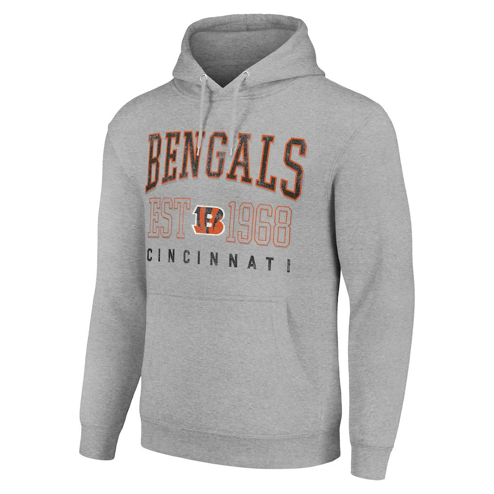 Starter Unisex Throwback Logo Pullover Hoodie - Cincinnati Bengals Hoodies