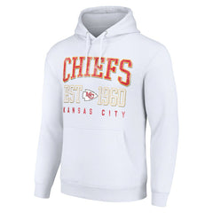 Starter Unisex Throwback Logo Pullover Hoodie - Kansas City Chiefs Hoodies