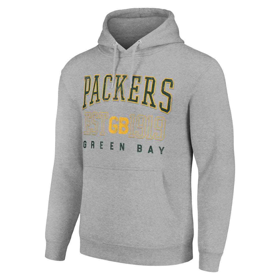 Starter Unisex Throwback Logo Pullover Hoodie - Green Bay Packers Hoodies