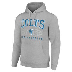 Starter Unisex Throwback Logo Pullover Hoodie - Indianapolis Colts Hoodies