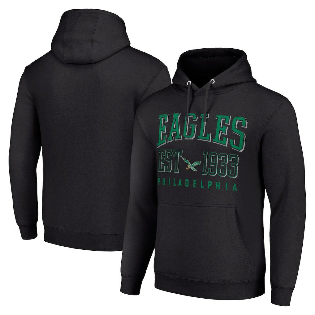 Starter Unisex Throwback Logo Pullover Hoodie - Philadelphia Eagles Hoodies