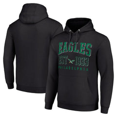 Starter Unisex Throwback Logo Pullover Hoodie - Philadelphia Eagles Hoodies