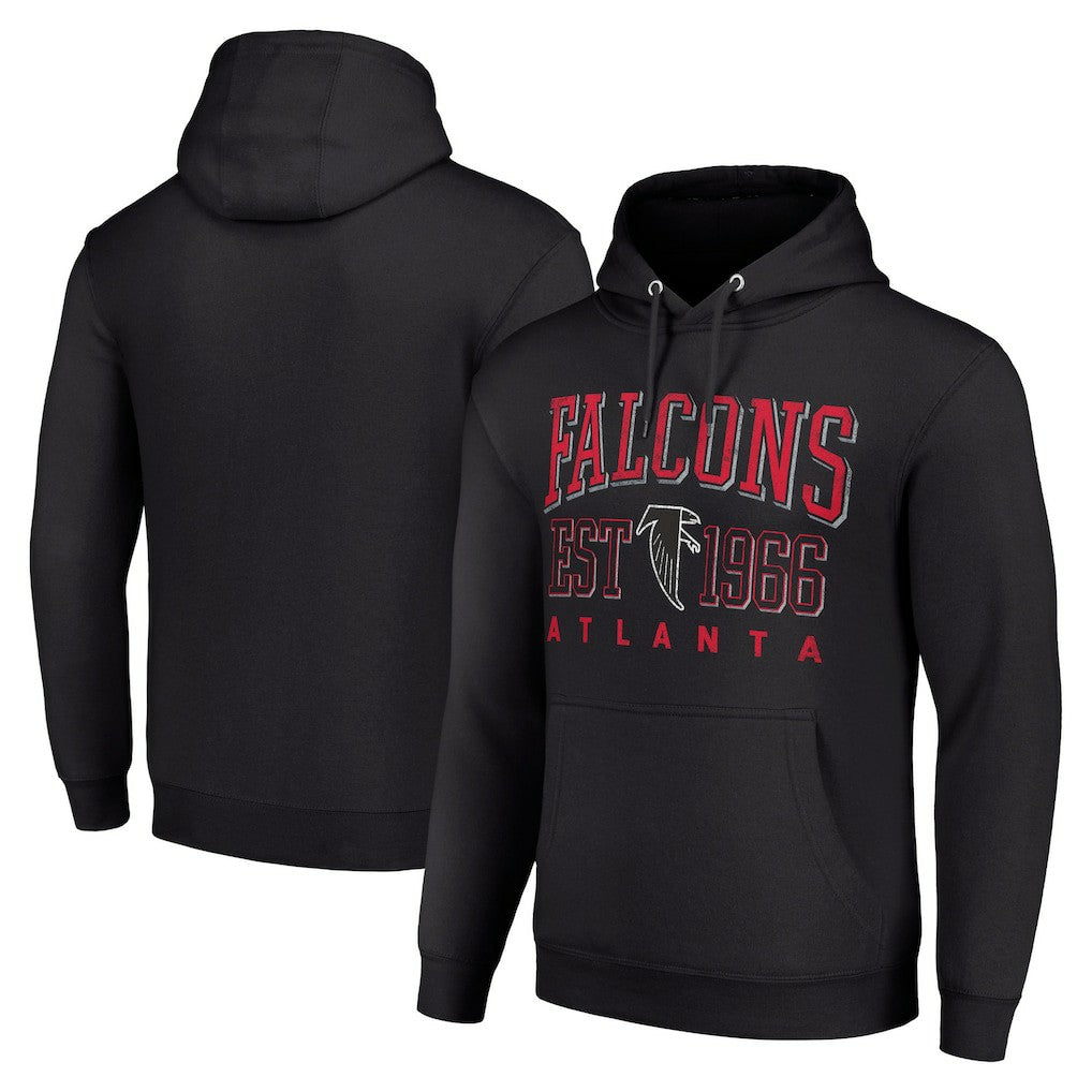 Starter Unisex Throwback Logo Pullover Hoodie - Atlanta Falcons Hoodies