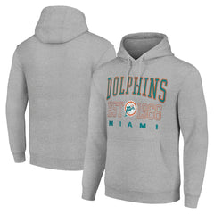 Starter Unisex Throwback Logo Pullover Hoodie - Miami Dolphins Hoodies