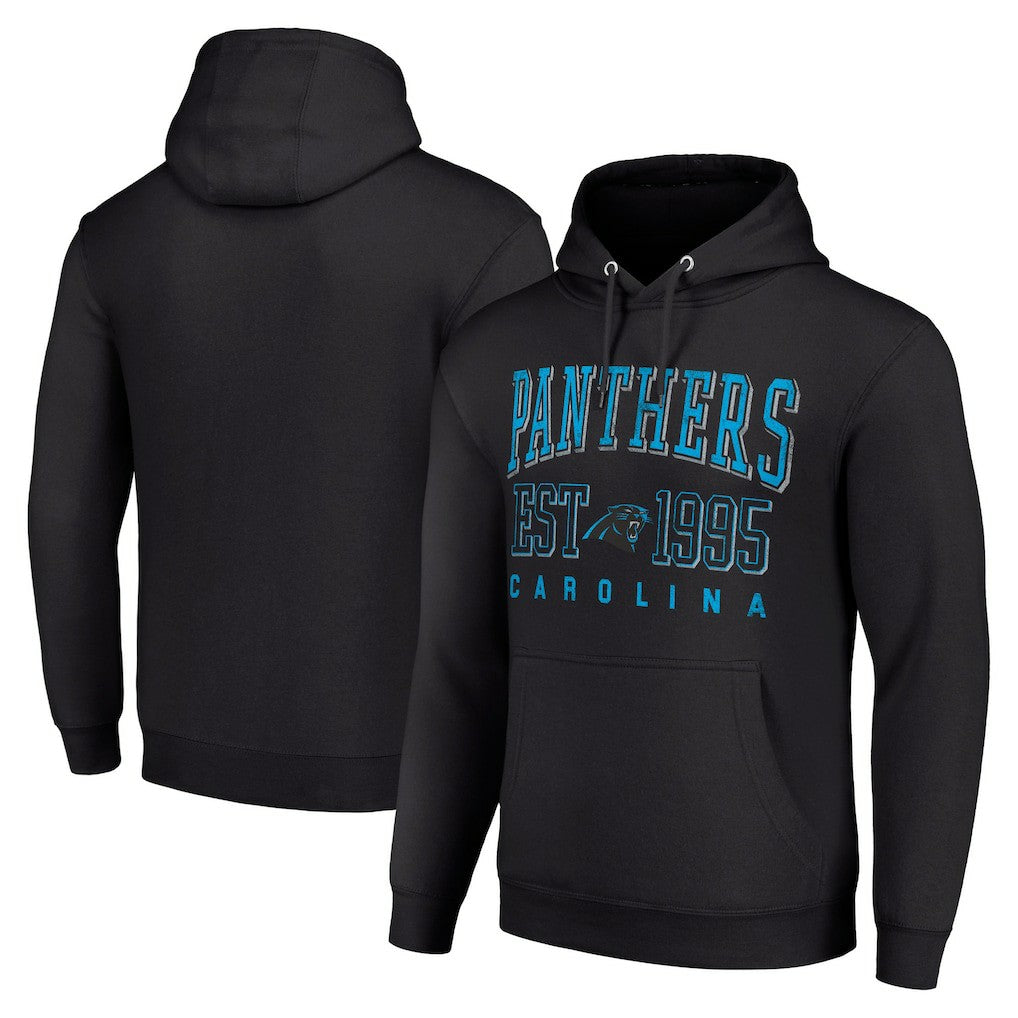 Starter Unisex Throwback Logo Pullover Hoodie - Carolina Panthers Hoodies