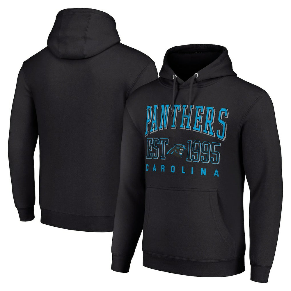 Starter Unisex Throwback Logo Pullover Hoodie - Carolina Panthers Hoodies