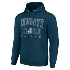 Starter Unisex Throwback Logo Pullover Hoodie - Dallas Cowboys Hoodies