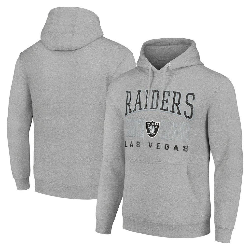 Starter Unisex Throwback Logo Pullover Hoodie - Las Vegas Raiders Hoodies