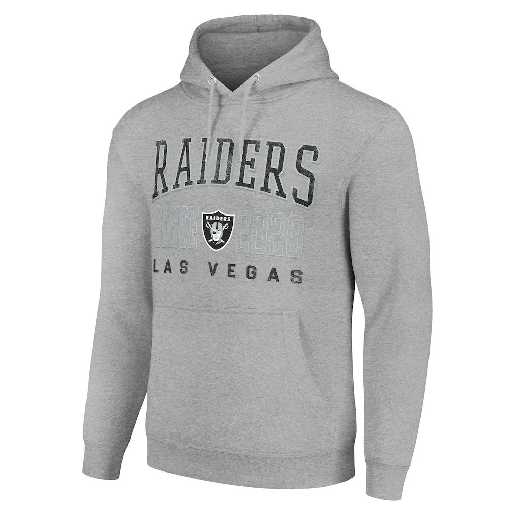 Starter Unisex Throwback Logo Pullover Hoodie - Las Vegas Raiders Hoodies