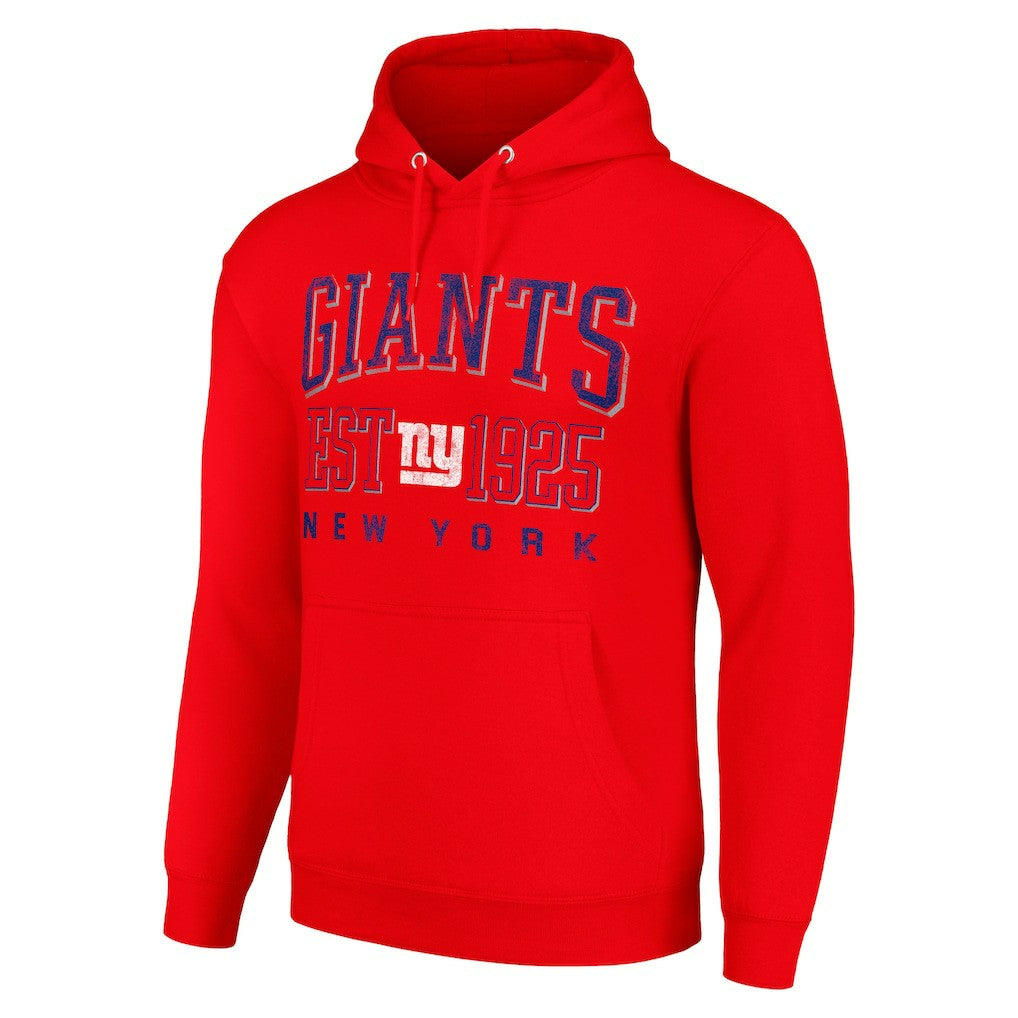 Starter Unisex Throwback Logo Pullover Hoodie - New York Giants Hoodies