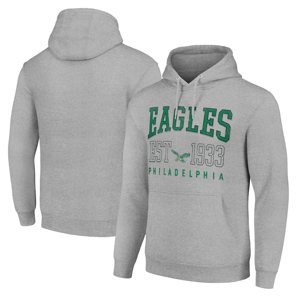 Starter Unisex Throwback Logo Pullover Hoodie - Philadelphia Eagles Hoodies
