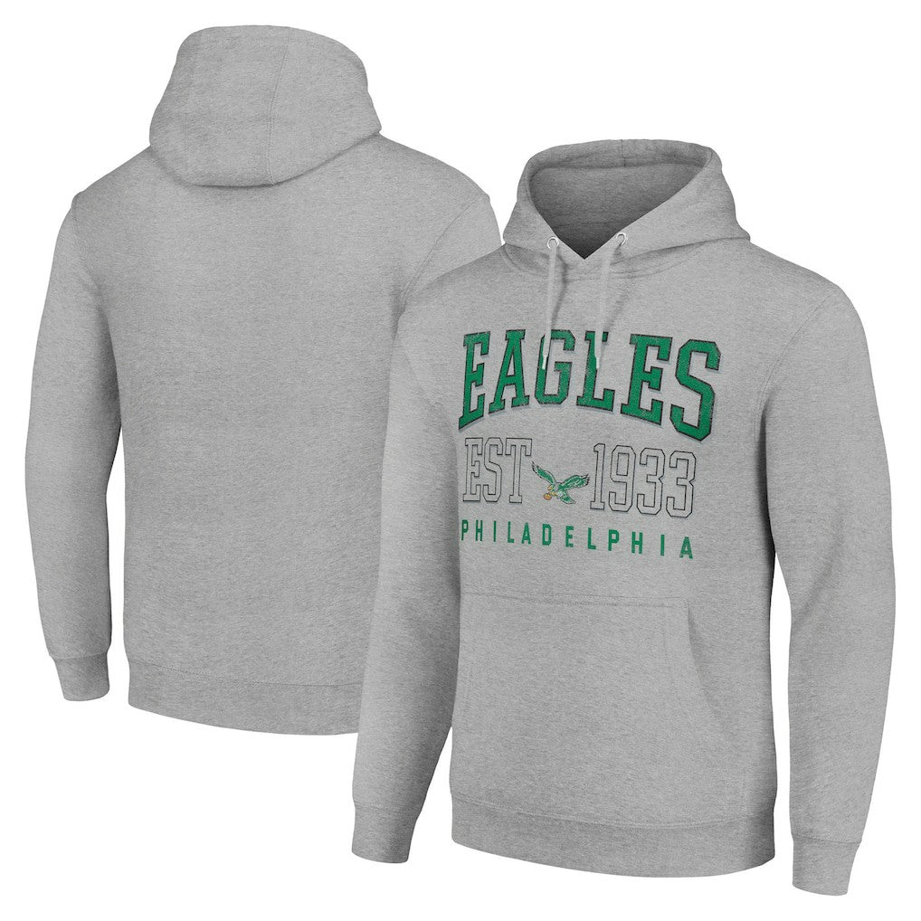 Starter Unisex Throwback Logo Pullover Hoodie - Philadelphia Eagles Hoodies