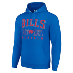Starter Unisex Throwback Logo Pullover Hoodie - Buffalo Bills Hoodies