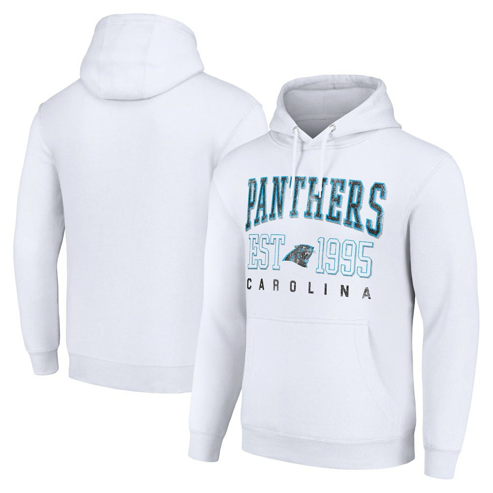 Starter Unisex Throwback Logo Pullover Hoodie - Carolina Panthers Hoodies