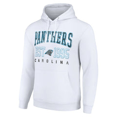 Starter Unisex Throwback Logo Pullover Hoodie - Carolina Panthers Hoodies