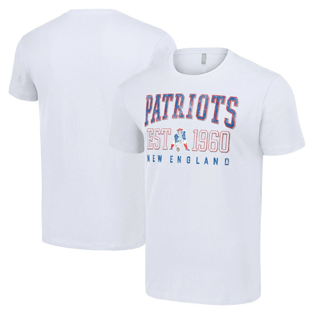 Starter Throwback Logo T-Shirt - New England Patriots T-shirts
