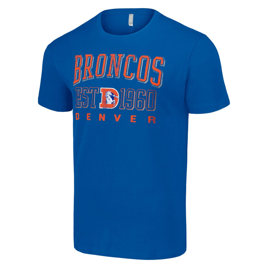 Starter Throwback Logo T-Shirt - Denver Broncos T-shirts