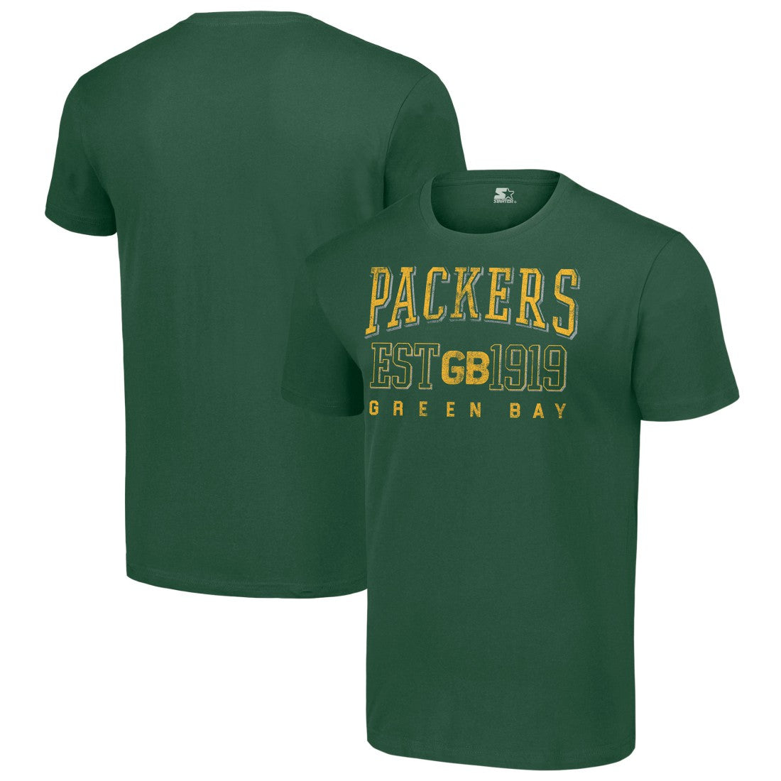 Starter Throwback Logo T-Shirt - Green Bay Packers T-shirts