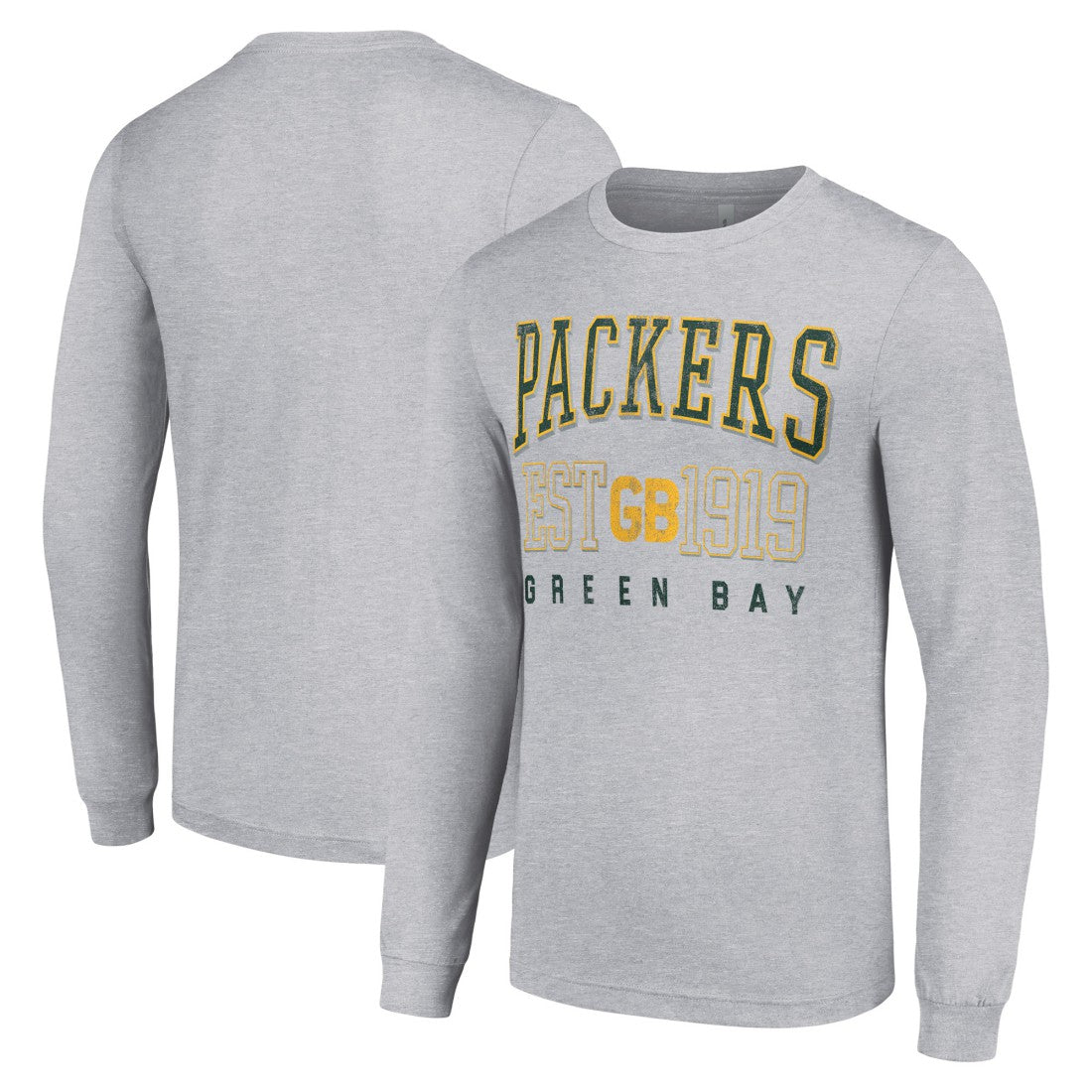 Starter Throwback Logo Long Sleeve T-Shirt - Green Bay Packers T-shirts