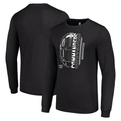 Starter Half Helmet Logo Long Sleeve T-Shirt - Washington Commanders T-shirts