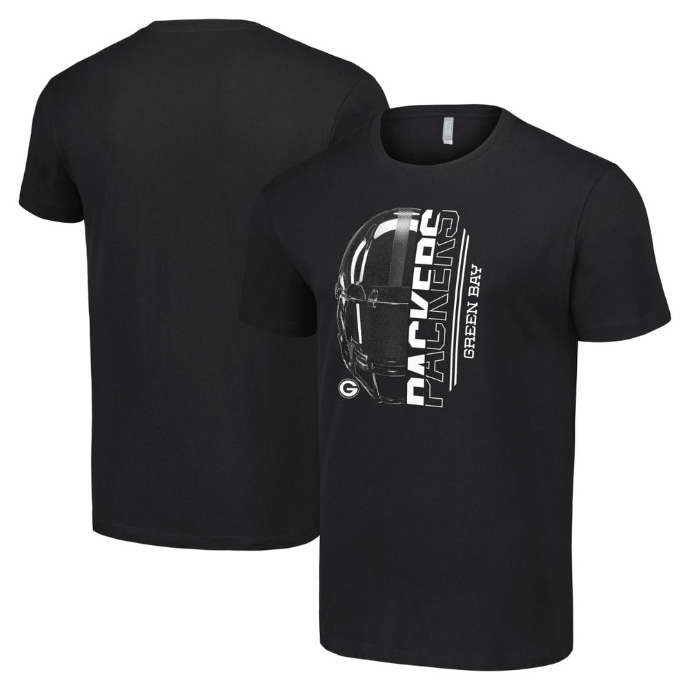 Starter Half Helmet Logo T-Shirt - Green Bay Packers T-shirts