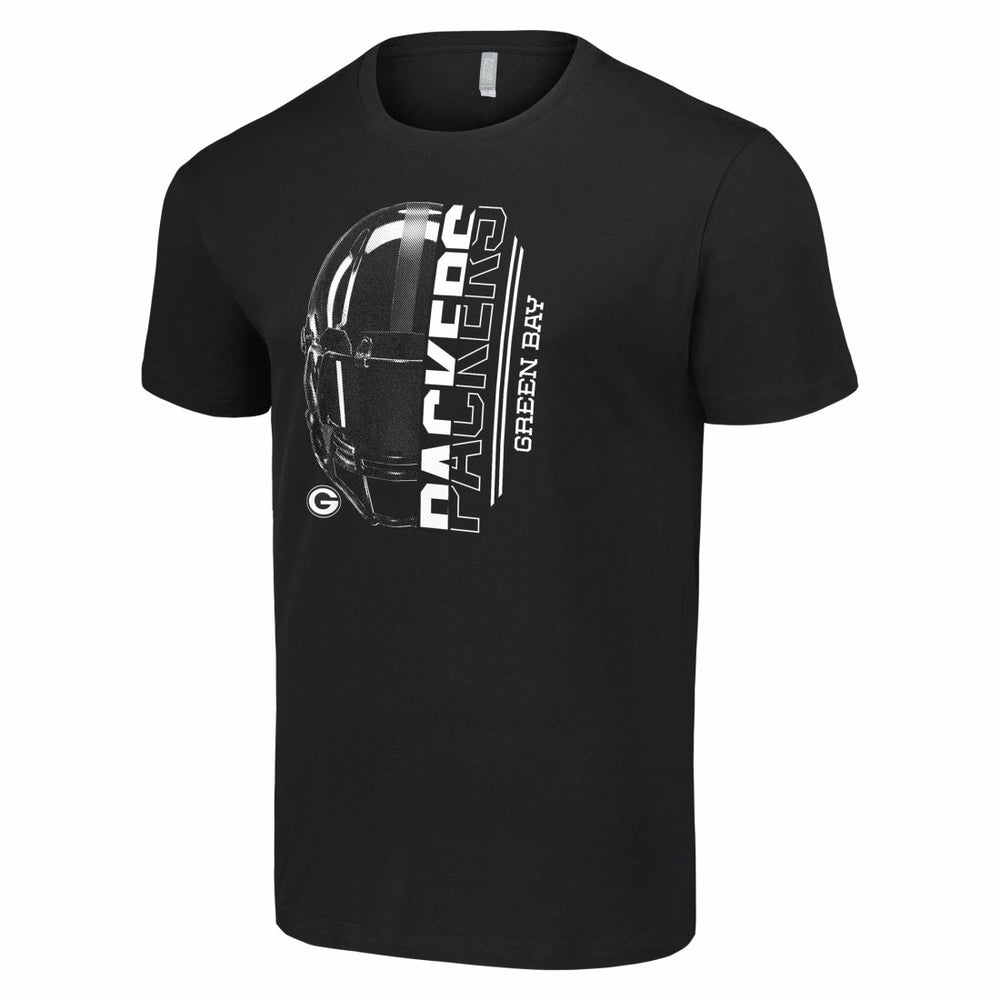 Starter Half Helmet Logo T-Shirt - Green Bay Packers T-shirts