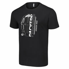 Starter Half Helmet Logo T-Shirt - Green Bay Packers T-shirts