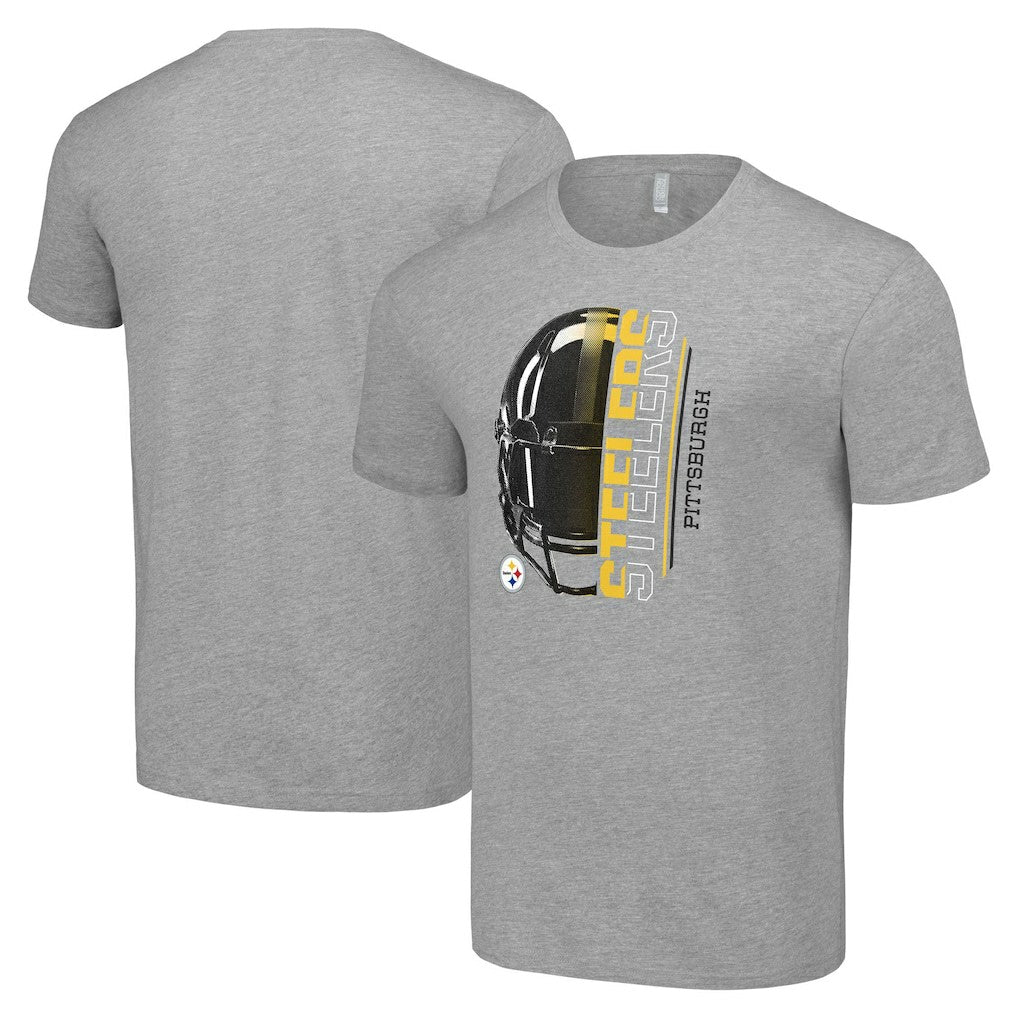 Starter Half Helmet Logo T-Shirt - Pittsburgh Steelers T-shirts