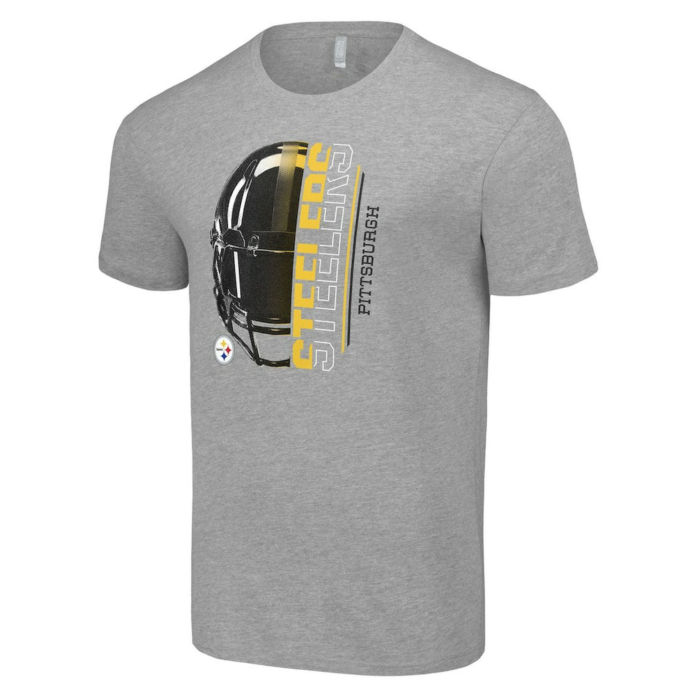 Starter Half Helmet Logo T-Shirt - Pittsburgh Steelers T-shirts