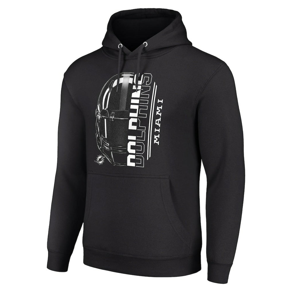 Starter Unisex Half Helmet Logo Pullover Hoodie - Miami Dolphins Hoodies