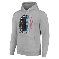 Starter Unisex Half Helmet Logo Pullover Hoodie - Buffalo Bills Hoodies