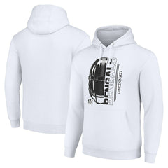 Starter Unisex Half Helmet Logo Pullover Hoodie - Cincinnati Bengals Hoodies