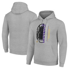 Starter Unisex Half Helmet Logo Pullover Hoodie - Minnesota Vikings Hoodies