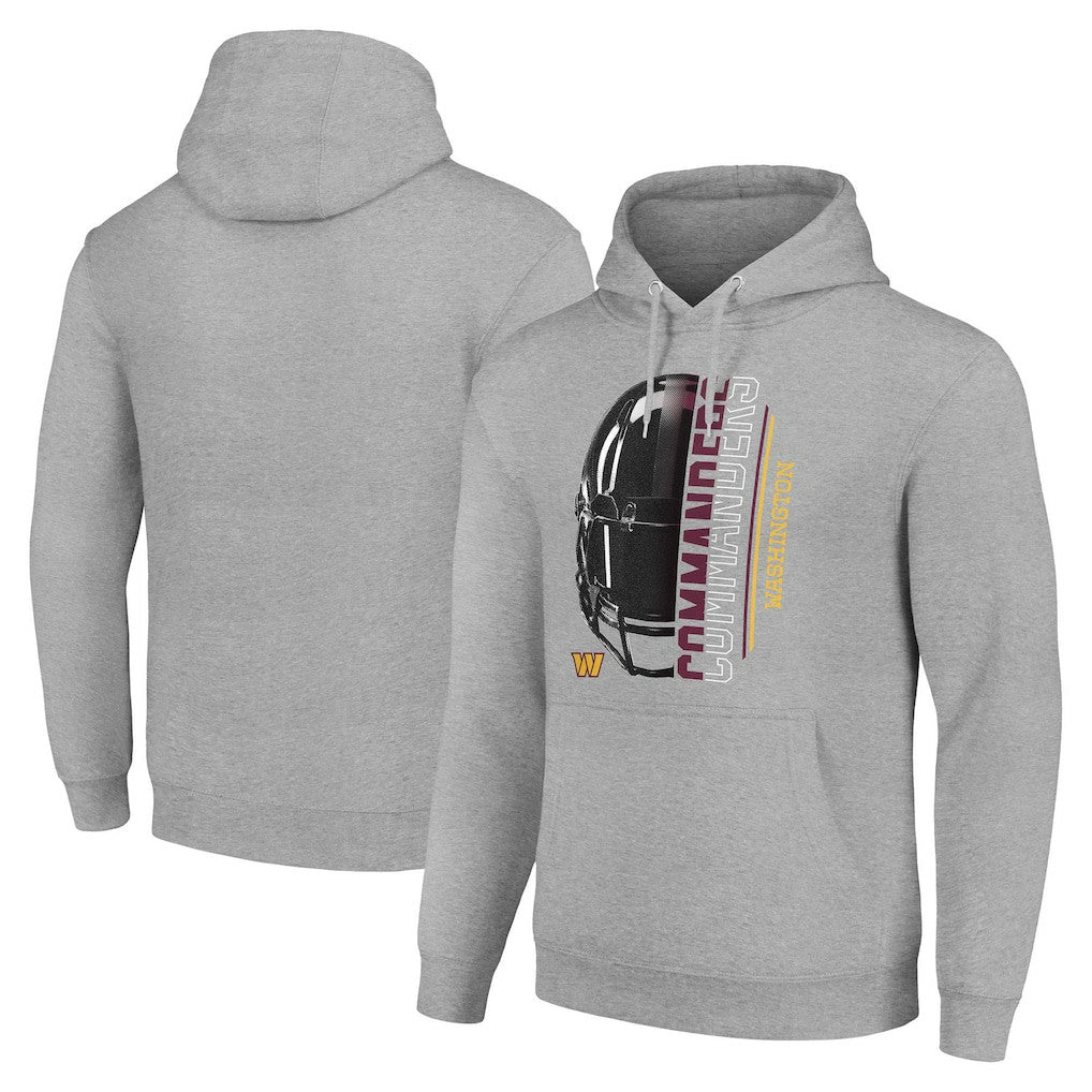 Starter Unisex Half Helmet Logo Pullover Hoodie - Washington Commanders Hoodies