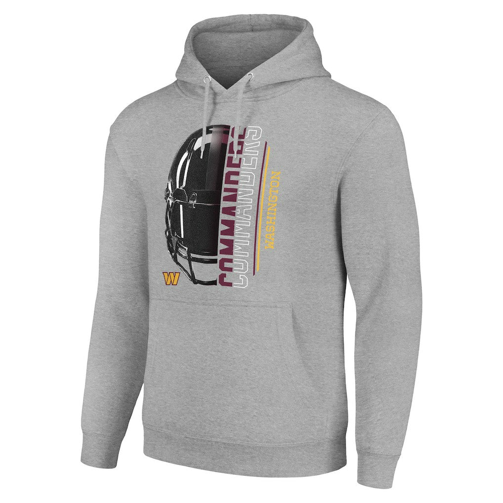 Starter Unisex Half Helmet Logo Pullover Hoodie - Washington Commanders Hoodies