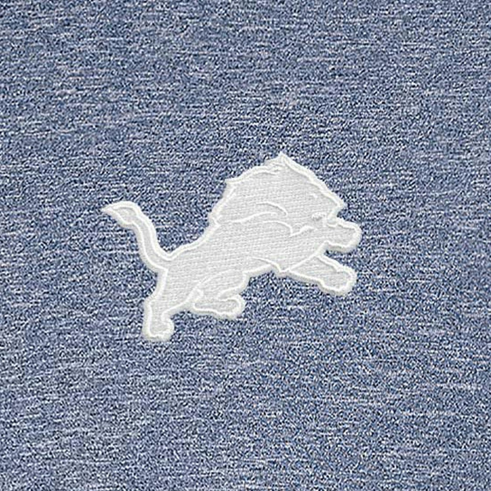 Antigua Hunk Quarter-Zip Pullover Top - Detroit Lions Pullover