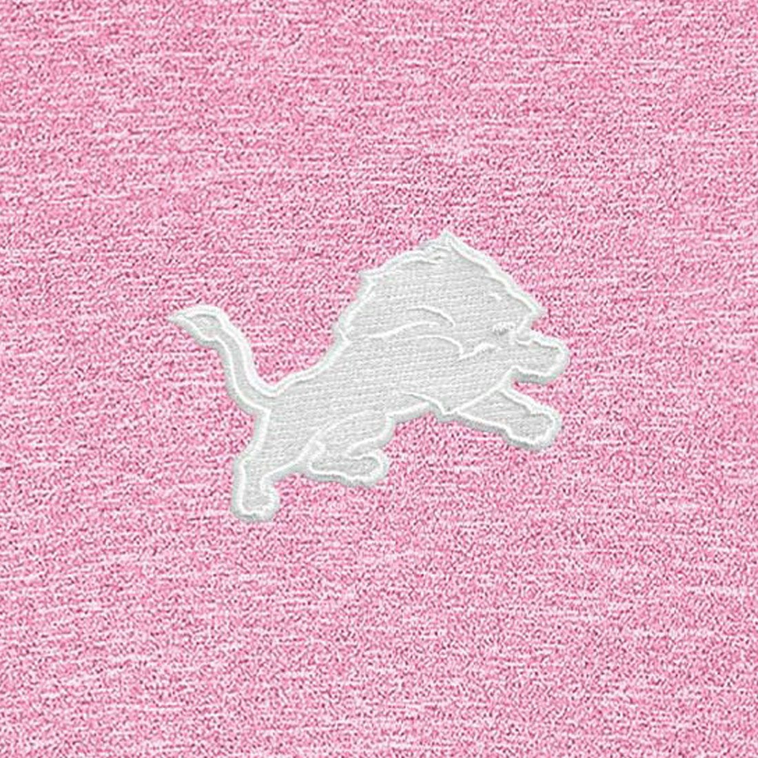 Antigua Hunk Quarter-Zip Pullover Top - Detroit Lions Pullover