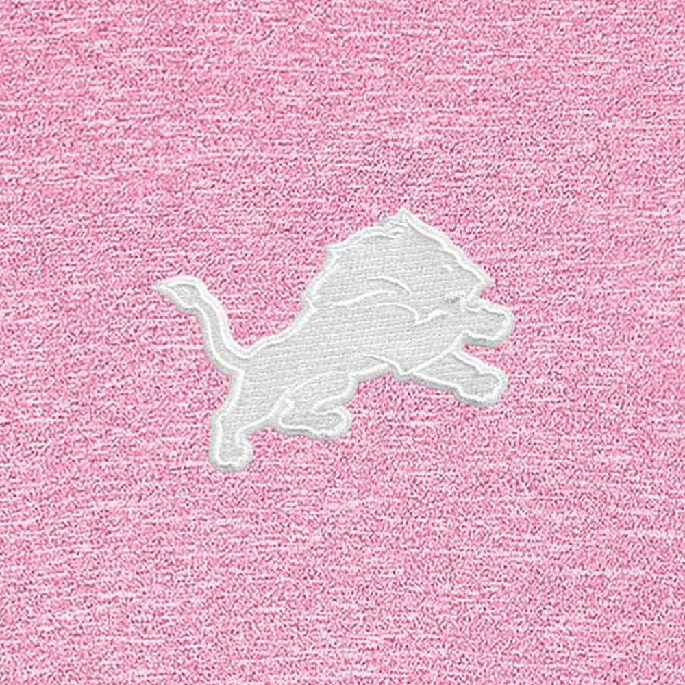 Antigua Hunk Quarter-Zip Pullover Top - Detroit Lions Pullover