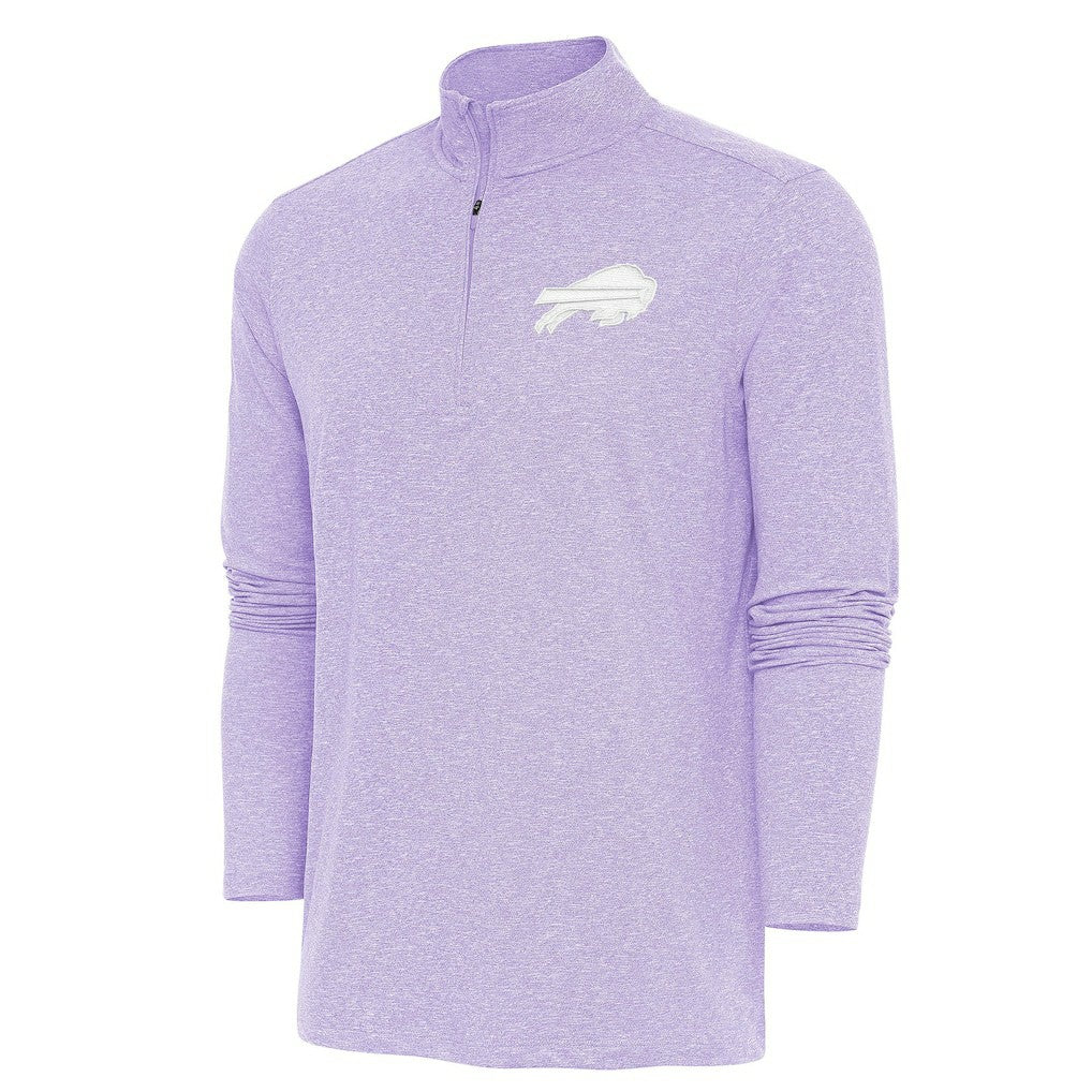 Antigua Hunk Quarter-Zip Pullover Top - Buffalo Bills Pullover