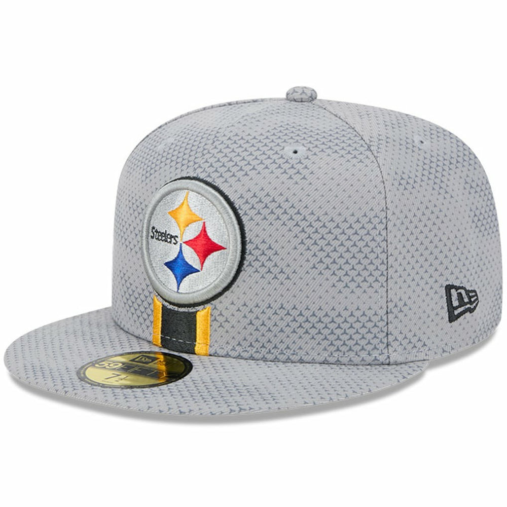 2024 Sideline 59FIFTY Fitted Hat - Pittsburgh Steelers Hats
