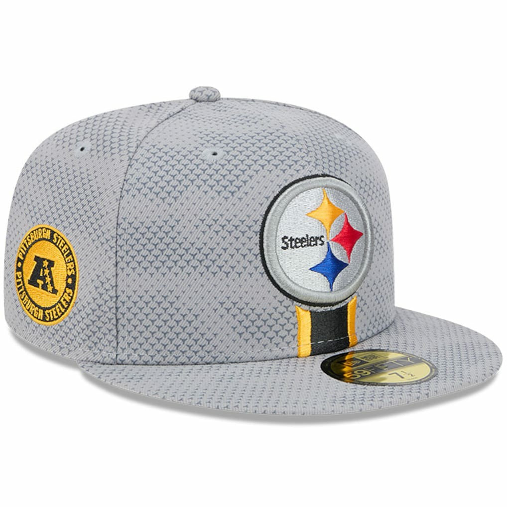 2024 Sideline 59FIFTY Fitted Hat - Pittsburgh Steelers Hats