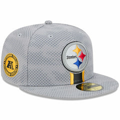 2024 Sideline 59FIFTY Fitted Hat - Pittsburgh Steelers Hats