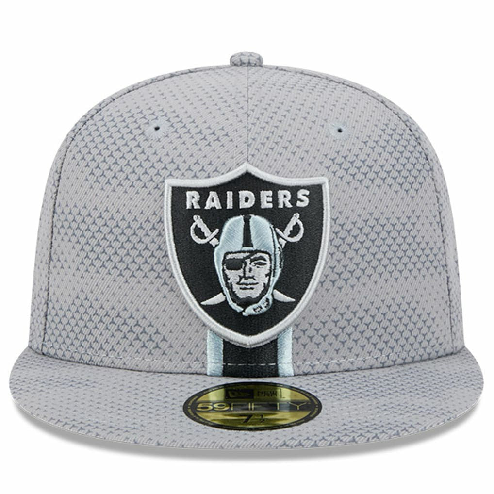 2024 Sideline 59FIFTY Fitted Hat - Las Vegas Raiders Hats