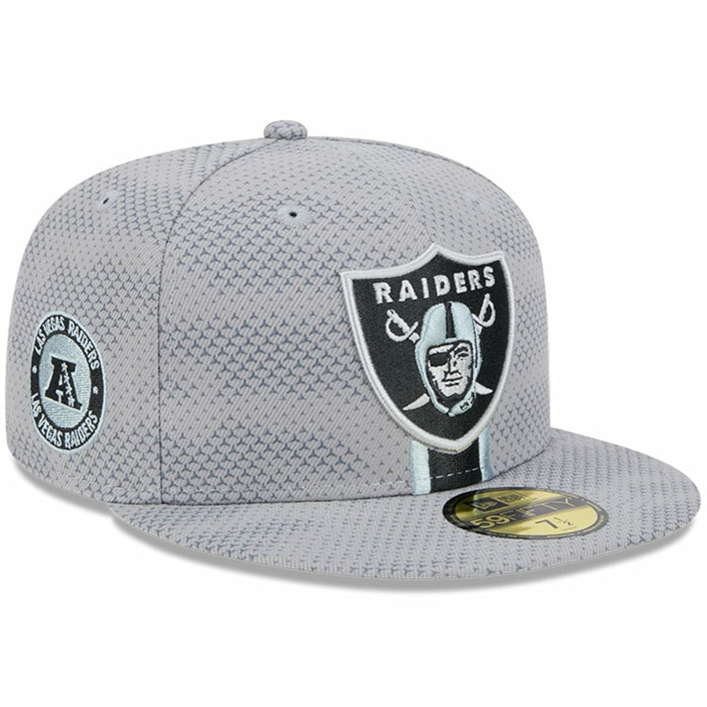 2024 Sideline 59FIFTY Fitted Hat - Las Vegas Raiders Hats