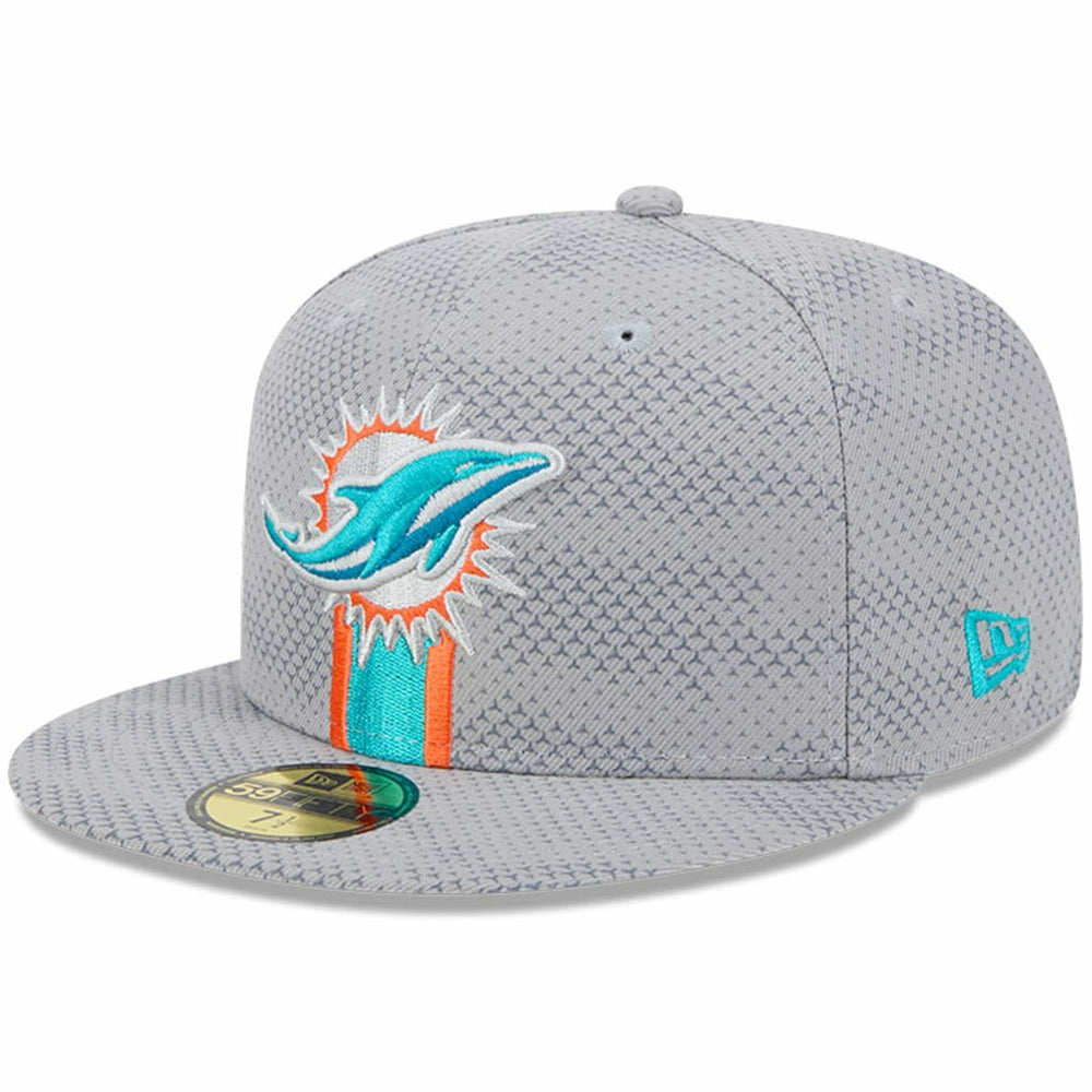 2024 Sideline 59FIFTY Fitted Hat - Miami Dolphins Hats