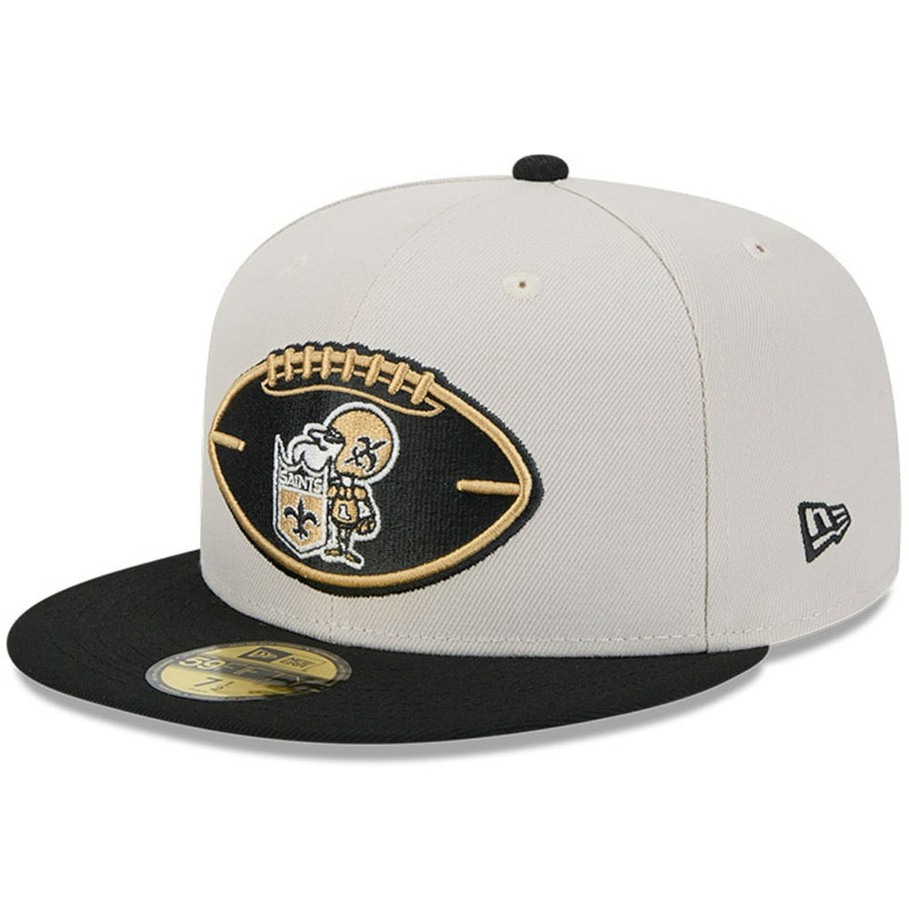 2024 Sideline Historic 59FIFTY Fitted Hat - New Orleans Saints Hats
