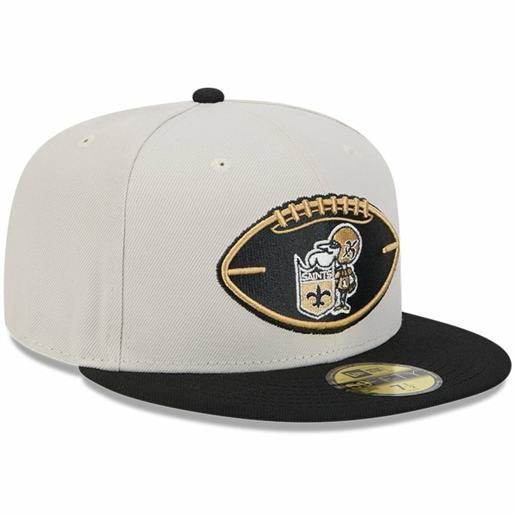2024 Sideline Historic 59FIFTY Fitted Hat - New Orleans Saints Hats