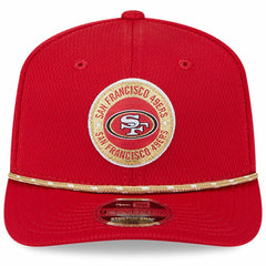 2024 Sideline 9SEVENTY Stretch-Snap Hat - San Francisco 49ers Hats