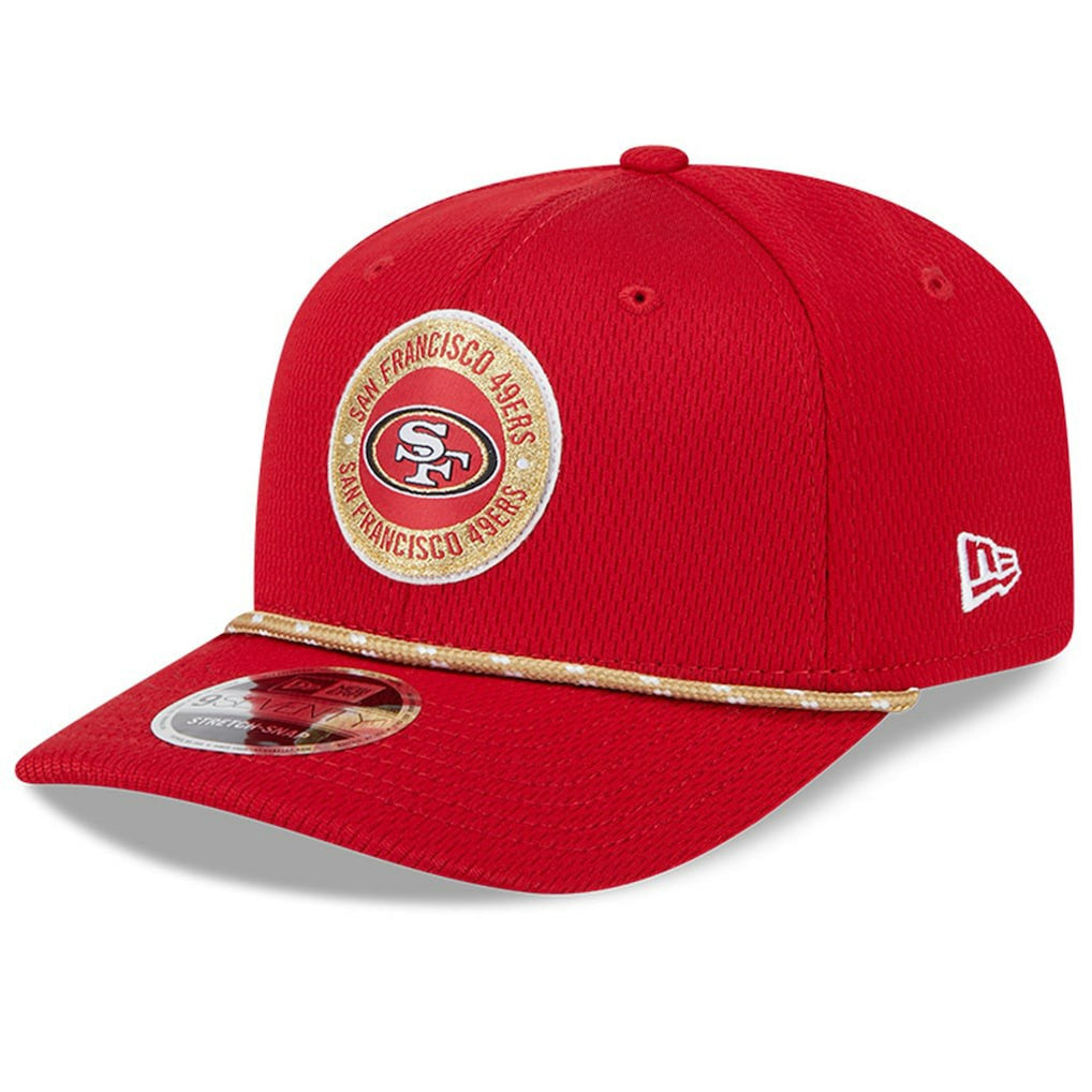2024 Sideline 9SEVENTY Stretch-Snap Hat - San Francisco 49ers Hats